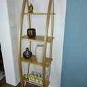 Étagère Lamellé-collé cintré .