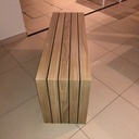 Fabrication d’un meuble télé/ avec sika et résine epoxy noir!