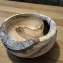 Bol en alisier blanc.