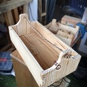 Boîte à outils rustique - Le seau du Menuisier