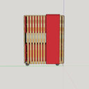 Meuble à chaussures déplaçable