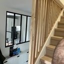 2 claustras en frêne