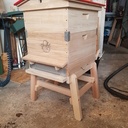 Ruche Dadant toit chalet