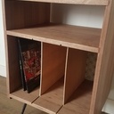 Meuble console vinyle