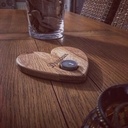 Coeur bougeoir st Valentin