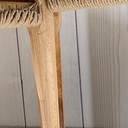 Banc assise tressée corde danoise