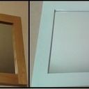 Miroir en Châtaigner