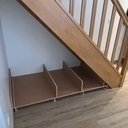 Aménagement sous escalier