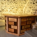 Bar - plaques de vins