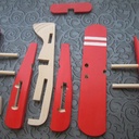 Avion de course puzzle 3D