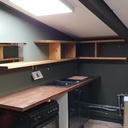 Etagères bar et cuisine