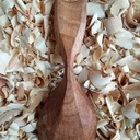 18éme cuillère de 2023 : Cuillère en bouleau cuite au four.