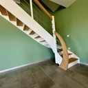 Escalier quart tournant