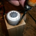 Moulin à poivre aux angles arrondis