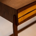 Coiffeuse en noyer noir