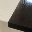 Bureau sans "pied"   Laque et  taquet  Francais  ou  French Cleat