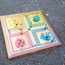 Jeu de petit chevaux en chene massif