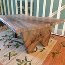 Table à café inspiration G. Nakashima