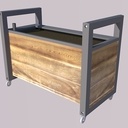 Wicking Bed, Jardinière