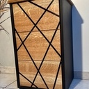 Chiffonnier chêne et valchromat