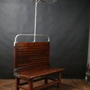 Banc  de metro parisien  debut du 20 eme