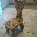 Chaise girafe pour enfant