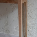 Console en bois de platane