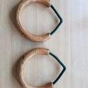 "Enrobage" d'anneaux de balançoire