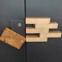 Meuble avec chuttes valchromat et chêne