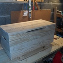 Coffre à jouet en palette