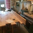 Table de ferme pour salle à manger