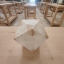 Icosaèdre en chêne