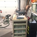 Etabli pour perceuse à colonne