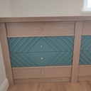 Meuble de rangement+ bureau