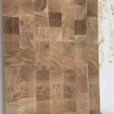 Planche en bois debout