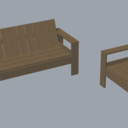 Le salon de jardin d'Isa