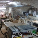 Atelier de menuiserie vouté dans les Hautes-Alpes.