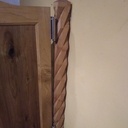 Essai poteaux torsadé de Sanglier