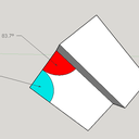 Agencement de 2 triangles - Angles