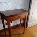 Console acajou et wengé