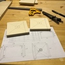 Support/dérouleur de papier toilette