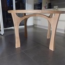 Table vraiment très ronde