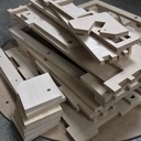 Un télescope en kit, découpé à la CNC grâce à AdB