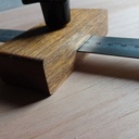 Règle de traçage, jauge de profondeur