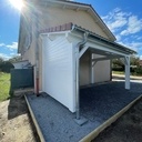 Carport / appenti en bois