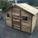 Maison d'enfant 100% palettes