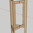 Mange-debout repliable