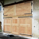 Réalisation d'une porte de grange