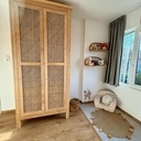 Garde robe en frêne pour Élise ...