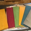 Première utilisation du placage coloré